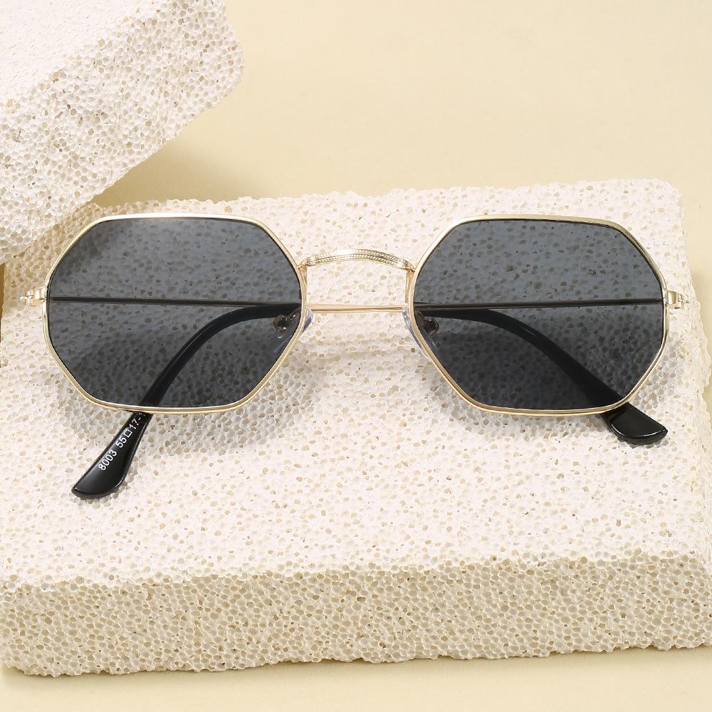 Polygon Shape For Ladies' Sun Glasses Vintage Style Anti-reflective For Men Sunglass Driving Mountaineering Sun Glasses For Women