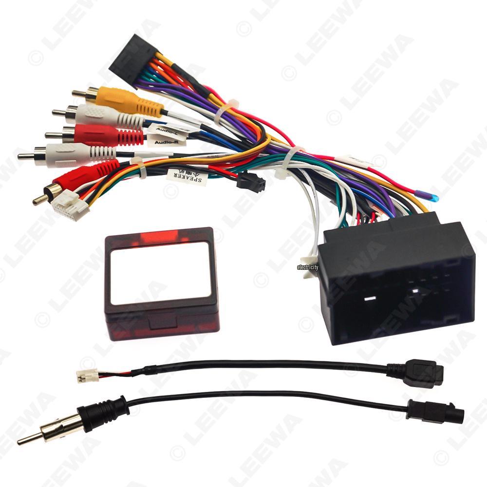 Decoder Box Power Cable for Jeep Wrangler/Fiat 500X/Cronos Navigation Screen Mod Power Cable