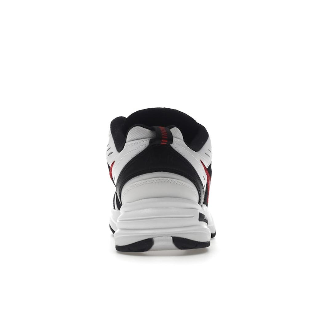 Nike Air Monarch IV White Black Red Unisex Sneakers Varsity-Red 415445-101