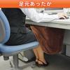 Iris Ohyama Desk Heater, Foot Heater, Desk, Office, Cold Prevention, Kotatsu, Washable, Fully Washable, Auto-off Timer, High Temperature Sensor Includ