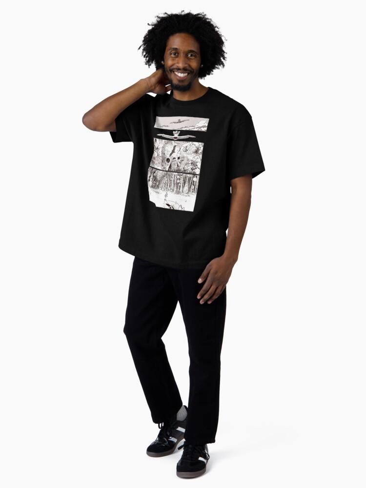 Ponyo Nausicaa Glider 3 Oversized Unisex T-Shirt