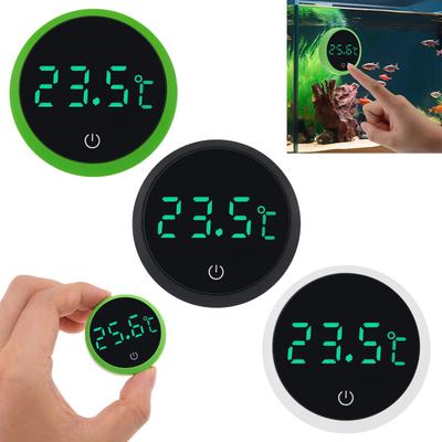 Kabelloses digitales Aquarium-Thermometer LED-Anzeige Elektronische Fischbecken-Wassertemperaturmessung Kontrolle Temperaturmesser Anzeige
