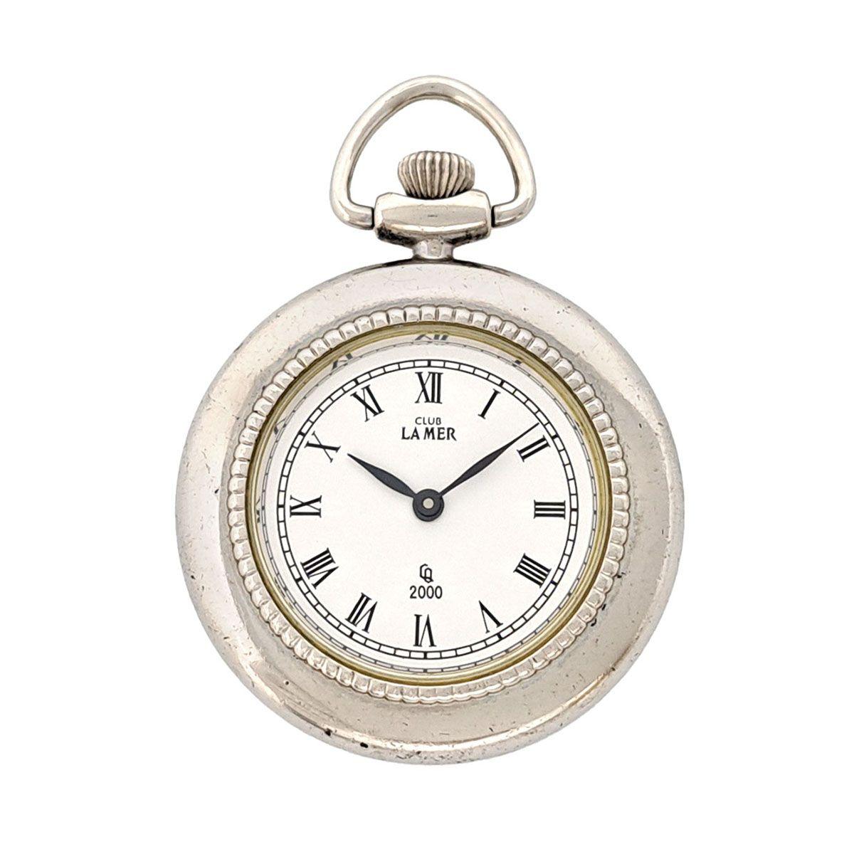 Citizen Club La Mer Silver 925 Pocket Watch Quartz SV925 Women s Boys CITIZEN [Used] [Watch]