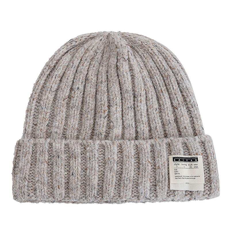 New Women Slouchy Loose Winter Hats Decoration Beanie Hats For Women Warm Beanie Streetwear Cap Hats Outdoor Winter Knitted Hat