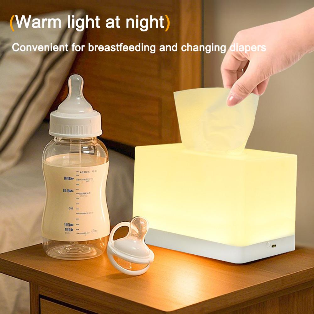 

Portable Storage Box USB Napkin Storage Box New Wipes Dispenser Car