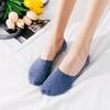 5 Pairs Spring Summer Women Socks Solid Color Fashion Wild Shallow Mouth Felmen Girls Female Invisible No Show Slipper Socks