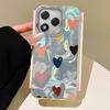 Pink Love Heart Water Texture Phone Cases for Honor 400 200 Pro Magic 7 6 5 Lite X9a X9b X9c X8a X8b X8c Shell Silicone Cover