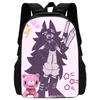 Zaino Scolastico Miss Circle per Bambini Studenti Elementari Leggero Stoffa Oxford Cartoon con Supporto Lombare Ergonomico