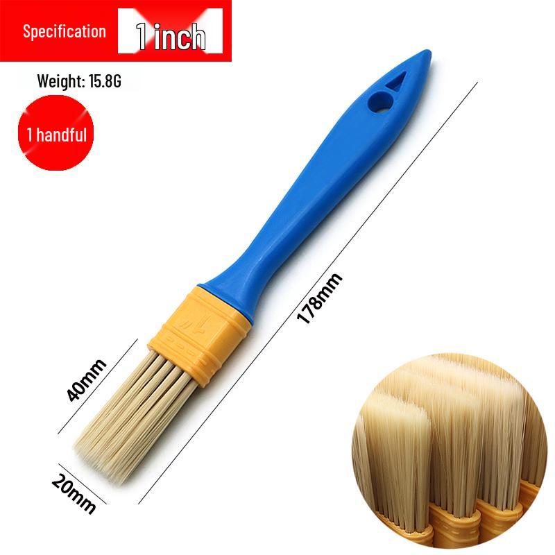 

Industrial Nylon Long Bristle Brush Set - Durable Cleaning and Dust Removal Tool with Non-Shedding Hard Bristles