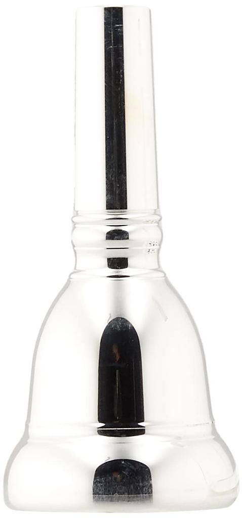 Bach Bass Trombone Artisan Silver Plated Finish Large A4415GS2 Mouthpiece, (Arisan) 5GS, (for Bore)