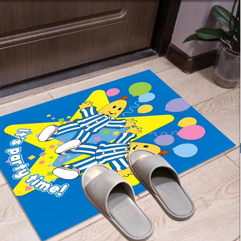 Bananas in Pyjamas Pattern Rug, Indoor/Outdoor Mat, for Picnic, Gameroom, Bedroom, Office, Living Room, Home Decor Carpet, Birthday Gift