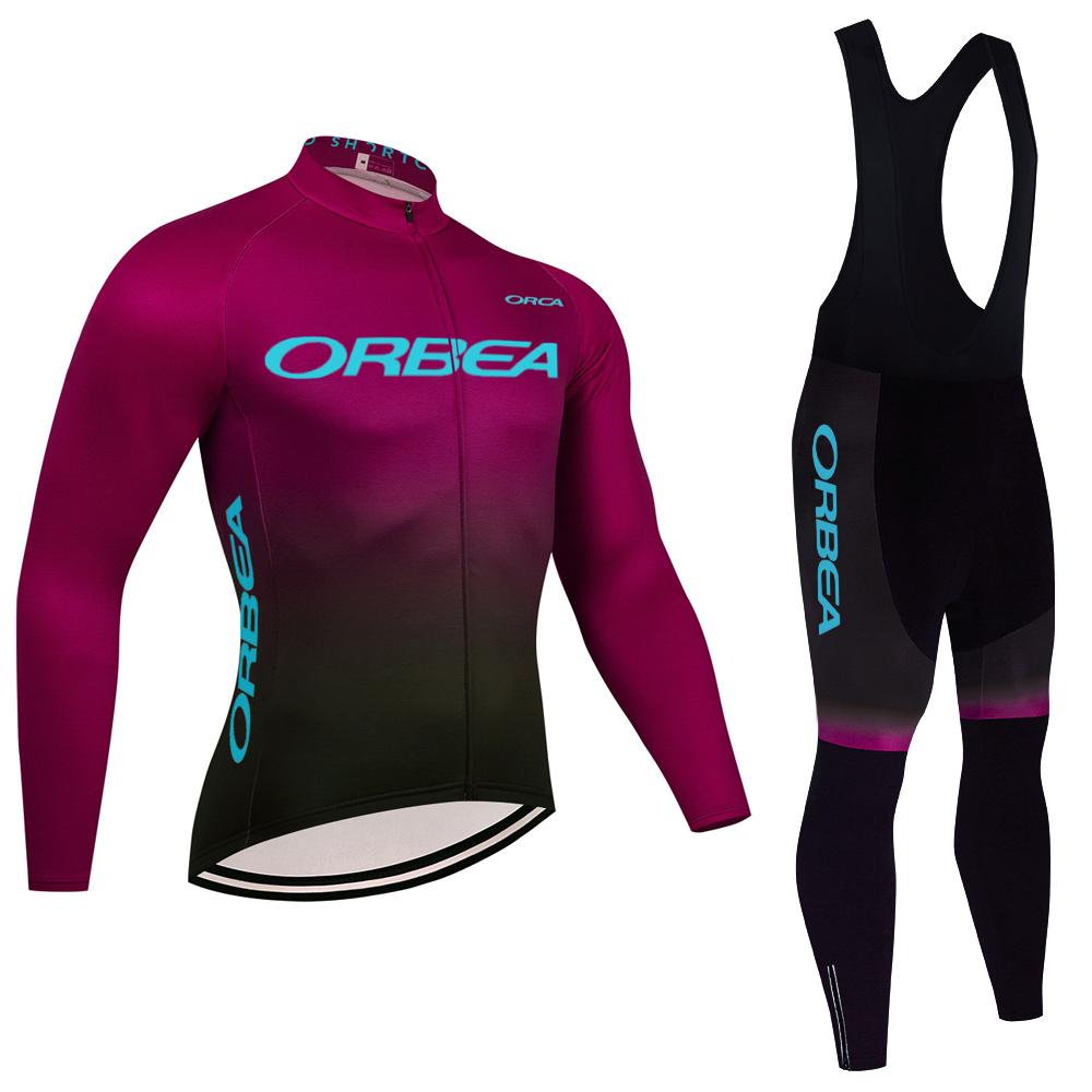 

Winter 2024 ORBEA ORCA Bike Jacket Cycling Team Jersey Pants Set Men Women Ropa Ciclismo Thermal Fleece Por Bicycle Clothing XL