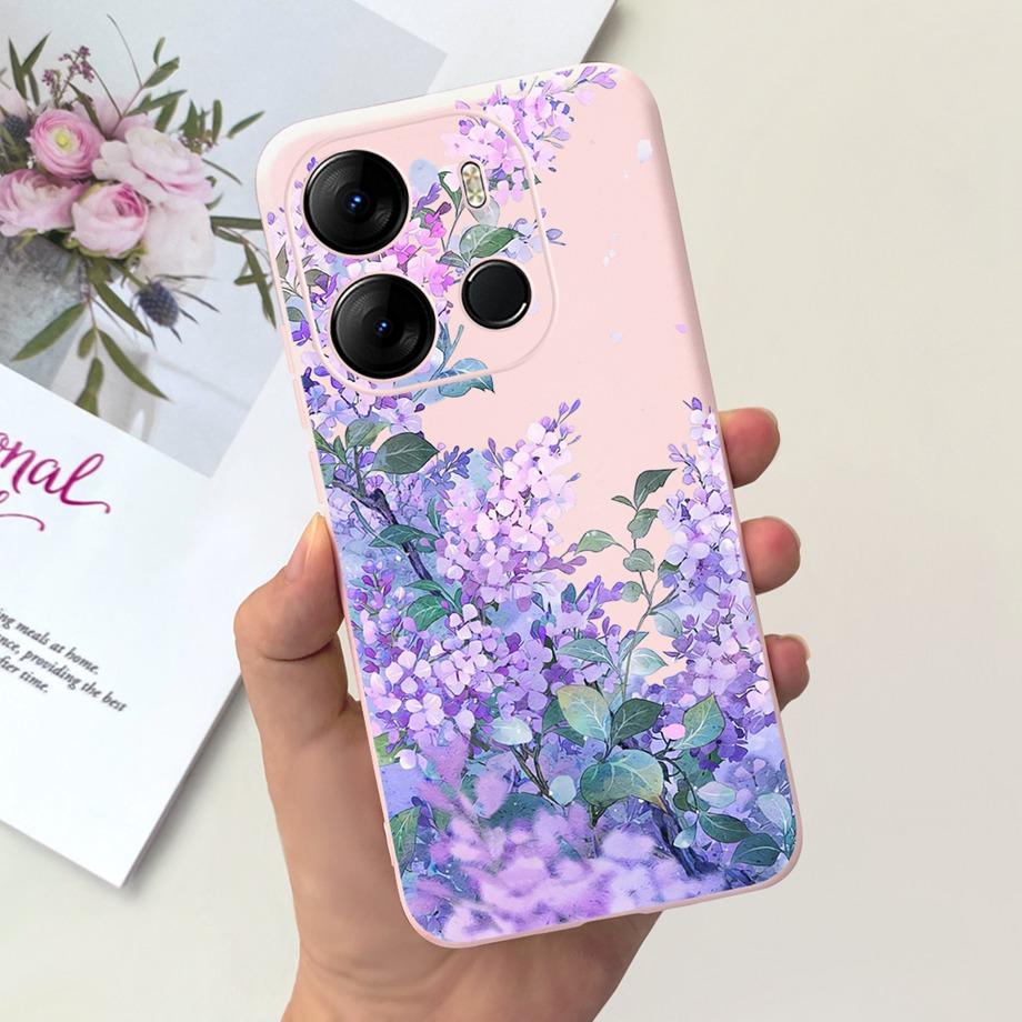 For Tecno Spark GO 2023 Case Stylish Fashion Soft Silicone TPU Housing Capa For Tecno Pop 7 Pro Pop7 Coque Pop7 BF6 BF7 Bumper
