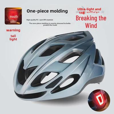 Adult Cycling Helmet with Tail Light - Adjustable for Men & Women, Perfect for Road Bike & Outdoor Sports Safety