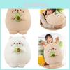 Cute And Cuddly Avocado Cat Plush Toy For Kids And Adults