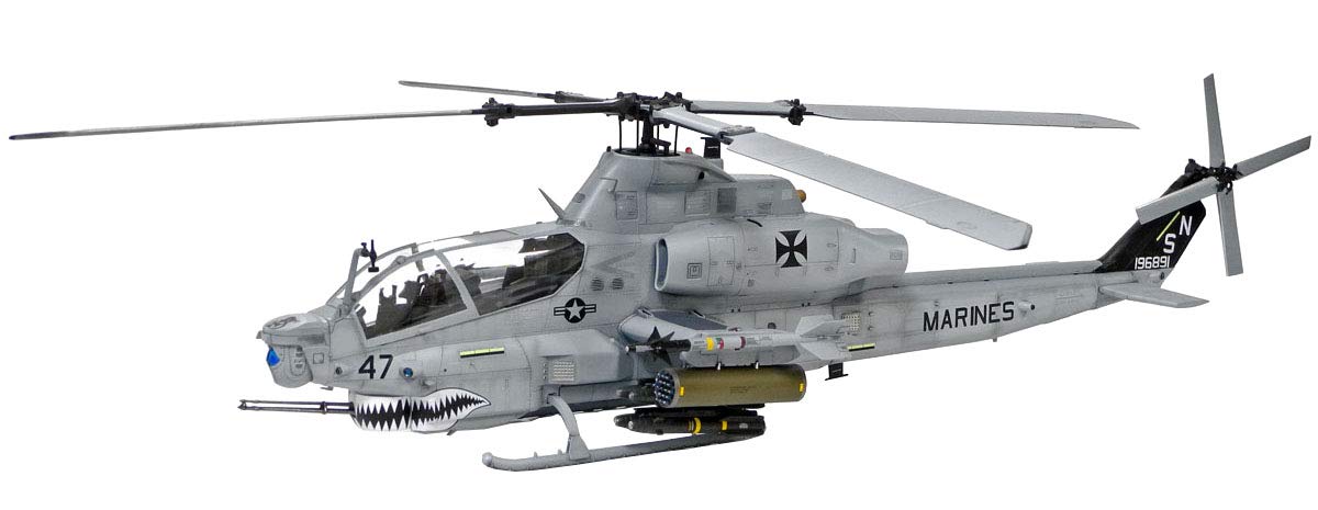 

Academy 1/35 scale US Marine Corps AH-1Z Viper Sharkmouth plastic model kit 12127