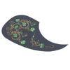 Acoustic Guitar Pickguard PVC Self Adhesive Decorative Guitar Scratch Plate for 40in 41in