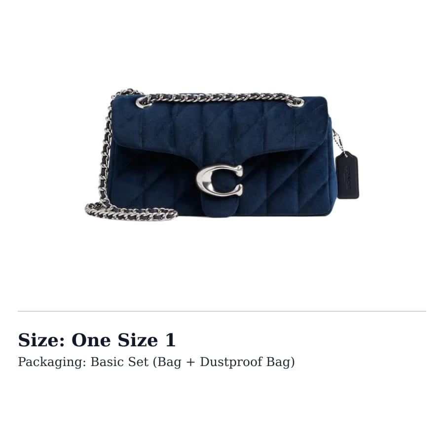 COACH Tabby Fabric Crossbody Bag, Shoulder