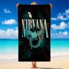 Nirvana Print Microfiber Beach Towel Sand?Resistant Lightweight Towel For Swimming Outdoor Travel Use
