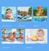 Swimming Swim Goggles for Ages 7 and UV Mirror Soft Impact Adjustable Easy Nose Protective Case for Elementary School Boys and Fitness [MiniAya] Kids'