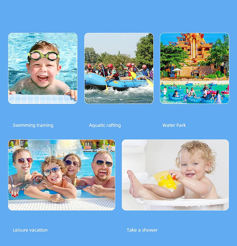 Swimming Swim Goggles for Ages 7 and UV Mirror Soft Impact Adjustable Easy Nose Protective Case for Elementary School Boys and Fitness [MiniAya] Kids'