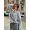 Autumn Winter Knitted Sweater for Women Lazy Style Stretch Twist Pullovers Vintage Solid Color O-Neck Jumpers