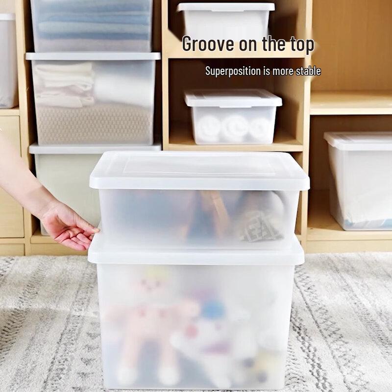 Yuzhou Frosted Transparent Plastic Storage Box