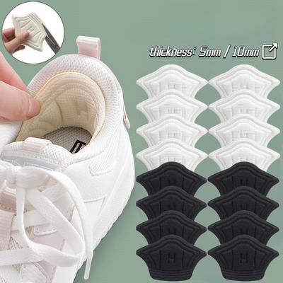 1-5 paia di solette per tallone per scarpe sportive, regolabili, per piedi, cuscinetti antidolorifici, inserti per solette, adesivi protettivi per tallone, 2/10 pezzi