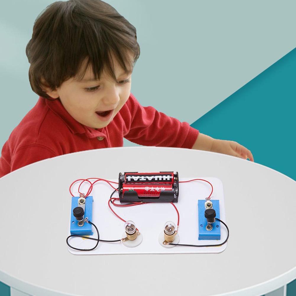 DIY Handmade Electric Circuit Modle Toy Science Educational Toys ...