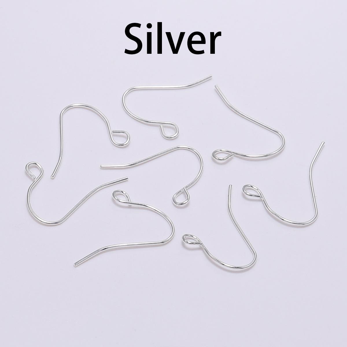 

100 шт./лот, 21*12 мм, крючки для сережек, фурнитура, крючки для ушей, застежки для сережек для изготовления ювелирных изделий, принадлежности для проводов для ушей «сделай сам»