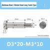 M3M4 Stainless Steel Slotted Set Screw & Half-Threaded Rod