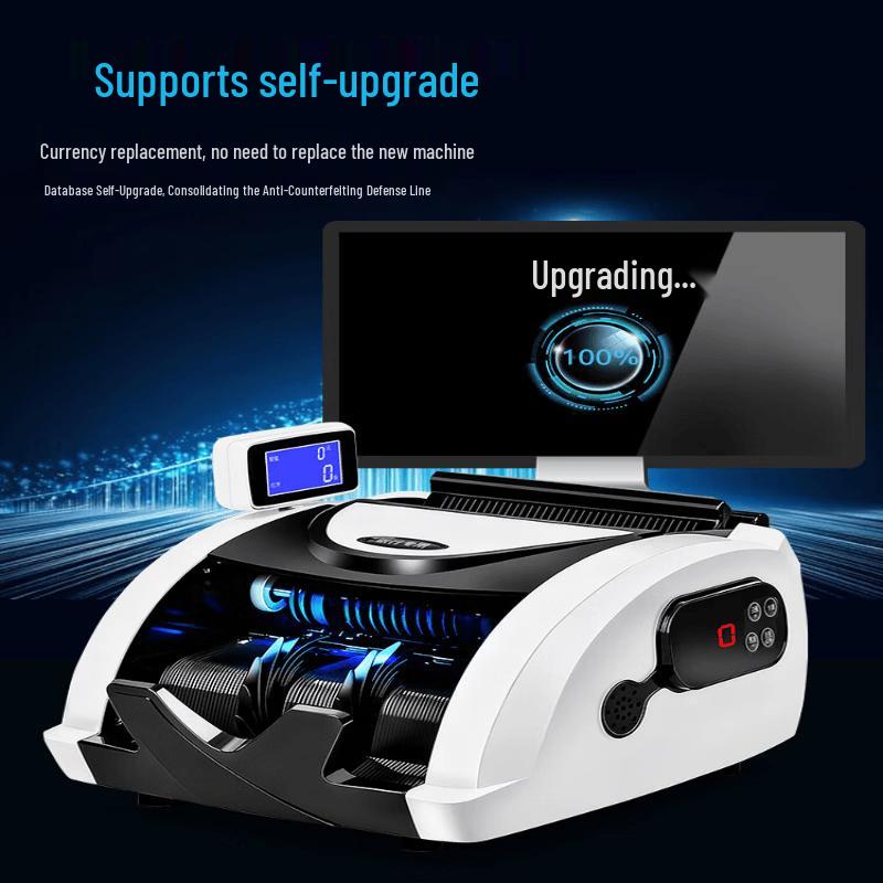 Weirong T3 Smart Dual-Screen RMB Counterfeit Detector CN plug (adapter included)