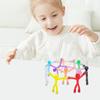 6Pcs Magnetic People Figure Fidget Toy Portable Stress Relief Colorful Magnetic Men