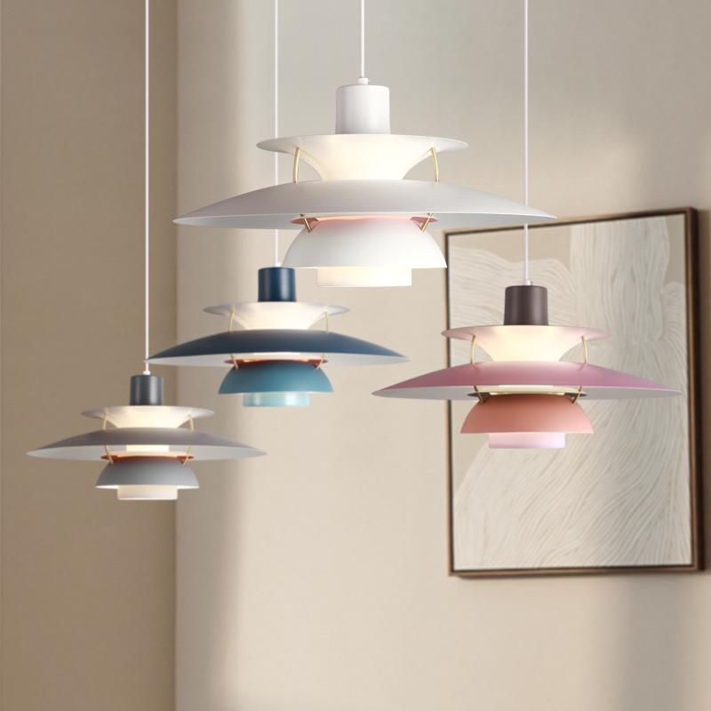 

Danish UFO Pendant Light: Nordic Bauhaus Design for Dining Room or Bar 2 Original Replica Export Quality