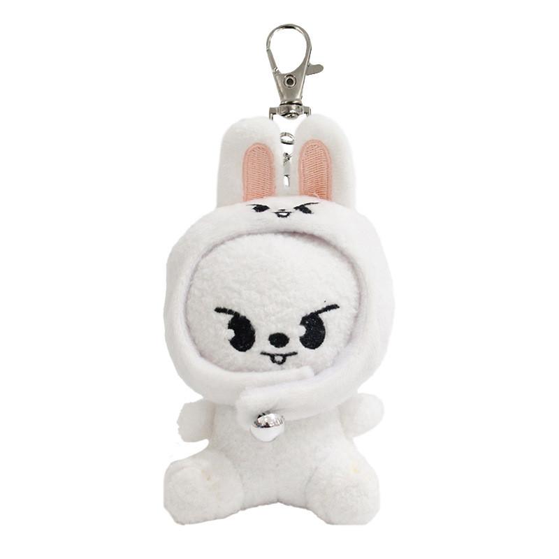 Stray Kids Cartoon Animal Plush Doll Pendant With Soft Water Crystal Fabric For Gift