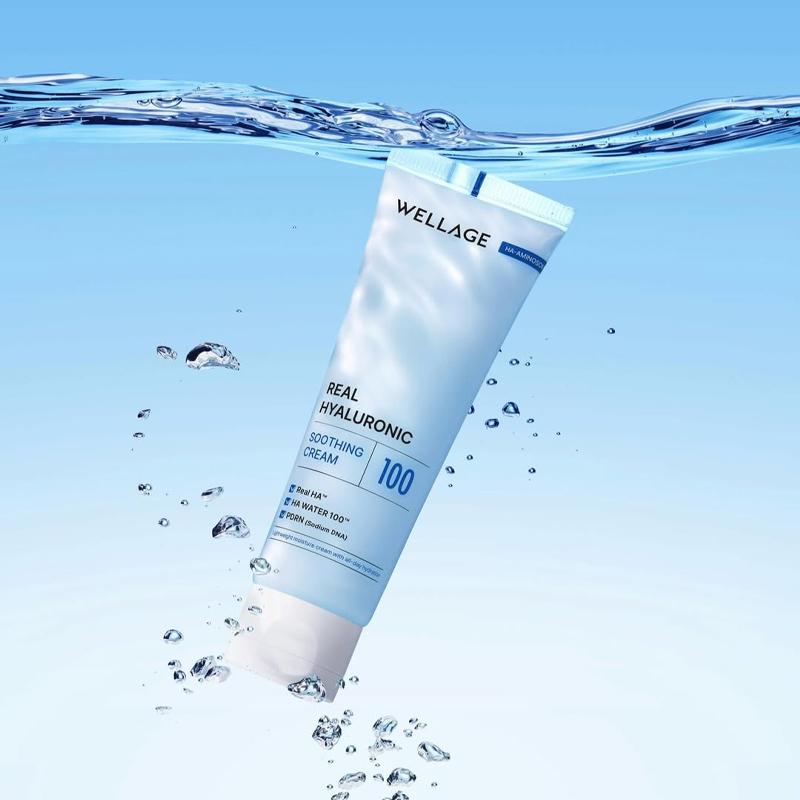 [WELLAGE] Real Hyaluronic Soothing Cream 80ml