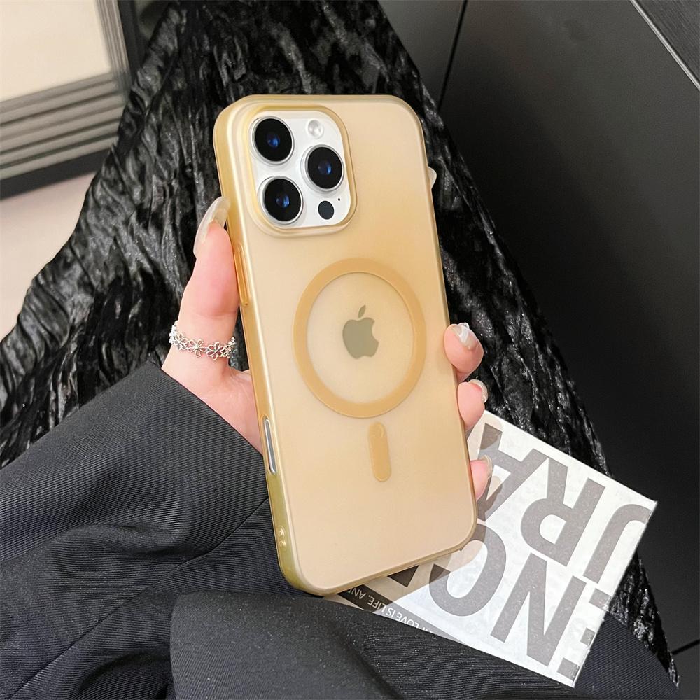 Matte Translucent Magsafe Magnetic Phone Case For iPhone 17 Air 16 15 Pro Max 14 Plus 13 12 11 Wireless Charge Shockproof Cover