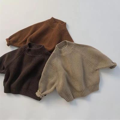 Korean Version Fashion Kids' Sweater Brand Children Sweater Boys Fleece Sweater