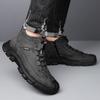 Winter cotton shoes men's warm wool piled thickened casual high-top shoes men's non-slip men's shoes