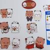 Cute Bubu Dudu Wedding Fridge Magnets Kawaii Panda Yier Home Decor Sticker Creative Anime Home Accessories Couple Ornament Gift