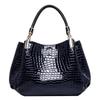 Ženy Crocodile Pu Leather Messenger Tašky Veľkokapacitné Dámske Tašky Kabelky Dámske Neformálne Totes Taška Dámska taška cez rameno