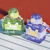 Water bottle1 plastic cup cute square cup new clear rabbit ear plastic cup strap kettle plastic cup manufacturer