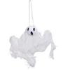 6pcs Spooky Props White Ghost Pendant Trick or Treat Ghost Hanging Ornament  Halloween Festival