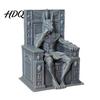 Anti-bump Durable Figurine Anubis Sitting On Throne Statue Palm-Sized 3D Printed Fine