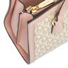 Michael Kors Mk Chantal Classic Letter Print Pendant Tote Bag Women Tote Bag Vanilla-White Nude-Pink 32R3G7CC0B-173