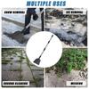 AEE4-Snow Shovel, Driveway Ice Scraper Tool, Floor Scraper For Cleaning Weeds Tools, Suitable For Roads Outdoor Garden