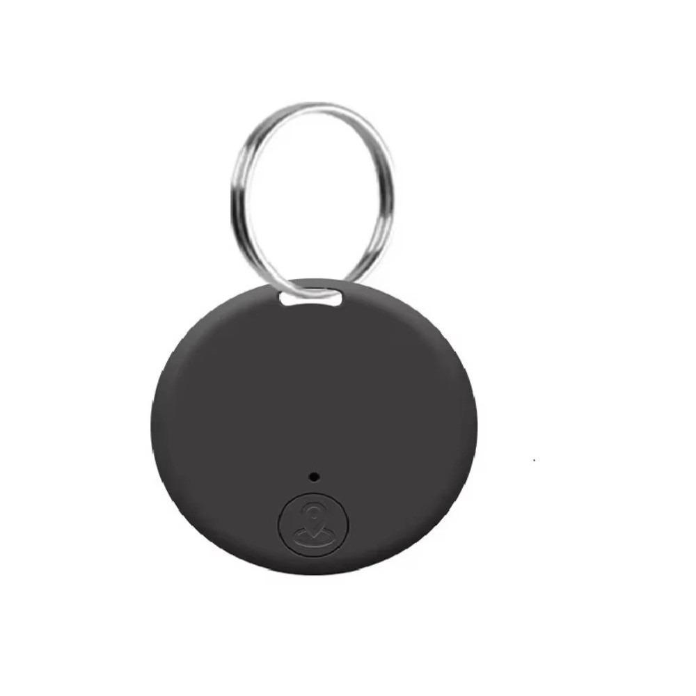 Mini Size Mini Smart GPS Tracker Bluetooth 5.0 Round Shape Smart Alarm Pet Tracker Tracking Function GPS Technology Pet Locator чёрный