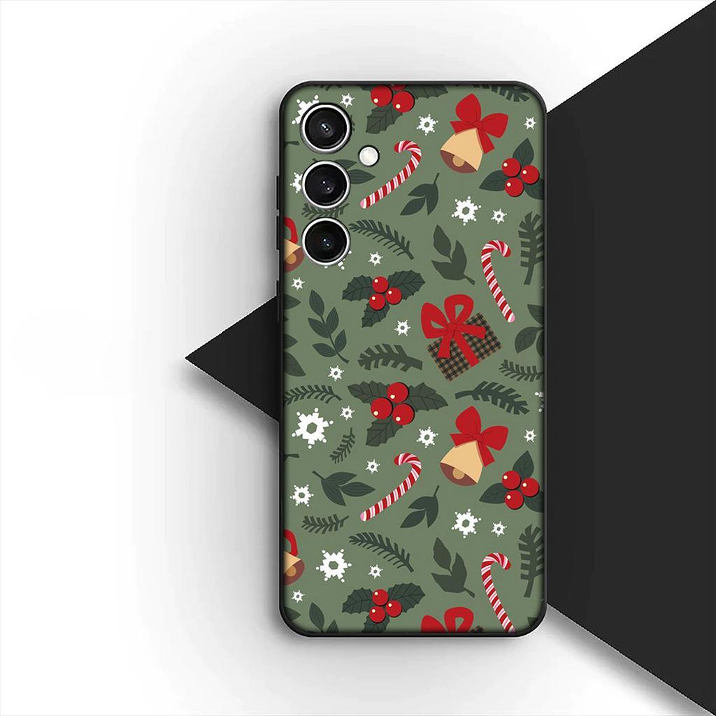 Snowman Merry Christmas Tree Deer Gift Phone Cover for Apple iPhone 12 13 Pro Max Mini ProMax X XR 17E 13Mini Protective Case