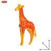 Oenux Zoo World Farm Animal Horse Cow Pig Sheep Goat Donkey Model Action Figures Lion Tiger PVC Educational Cute Kids Toy Gift