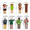 Creative Cartoon Fridge Magnets 3D Animal Phone Holder Funny Fridge Magnetic Hook  Home Decoration